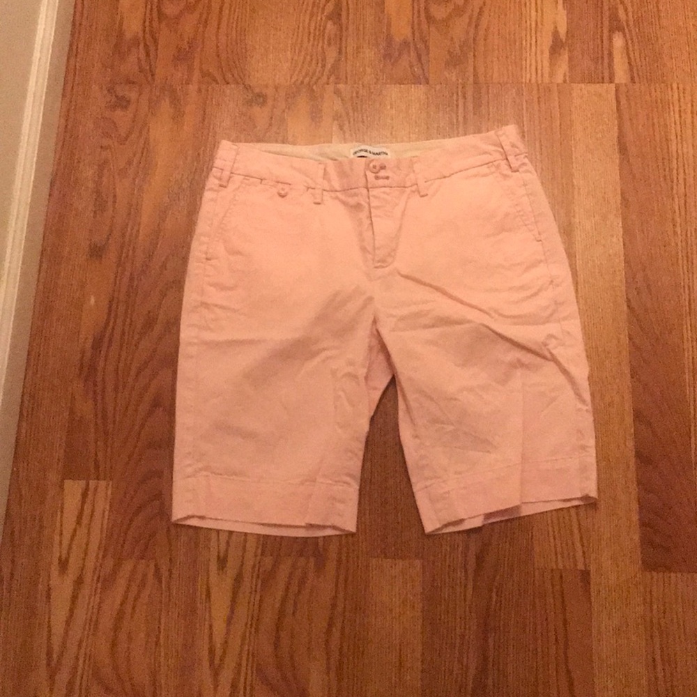 Pink Bermuda shorts from George and Martha